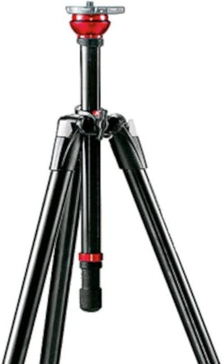 Manfrotto MDEVE-Video-Stativ mit 50 mm Nivellierhalbschale Aluminium Video Stativ, Aluminium Video S