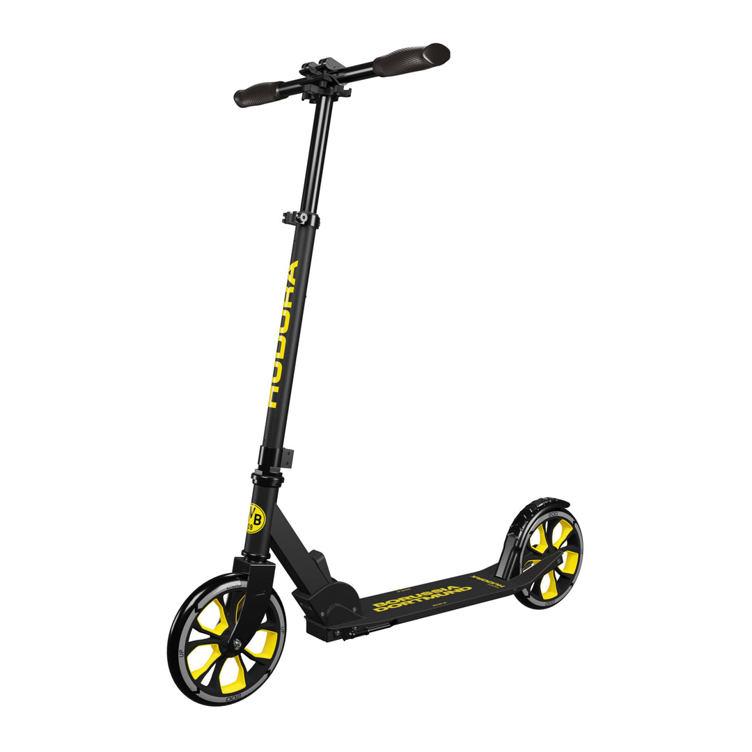 HUDORA Scooter Up 200 - Geräuscharmer Aluminium-Roller für bis zu 100kg - Höhenverstellbarer &amp; zusam
