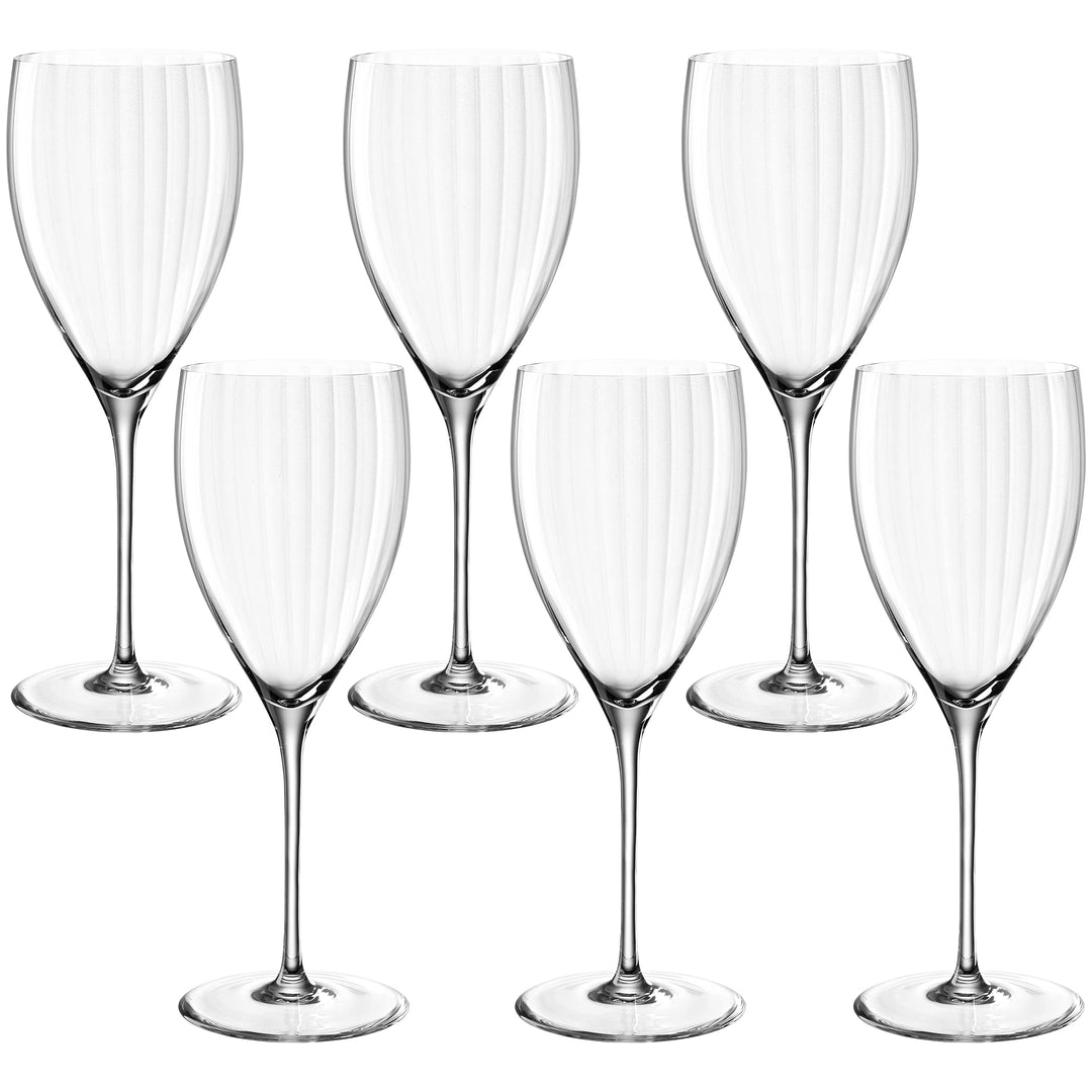 LEONARDO HOME Rieslingglas POESIA 350 ml, 6er, 069163, Glas, 350 milliliters