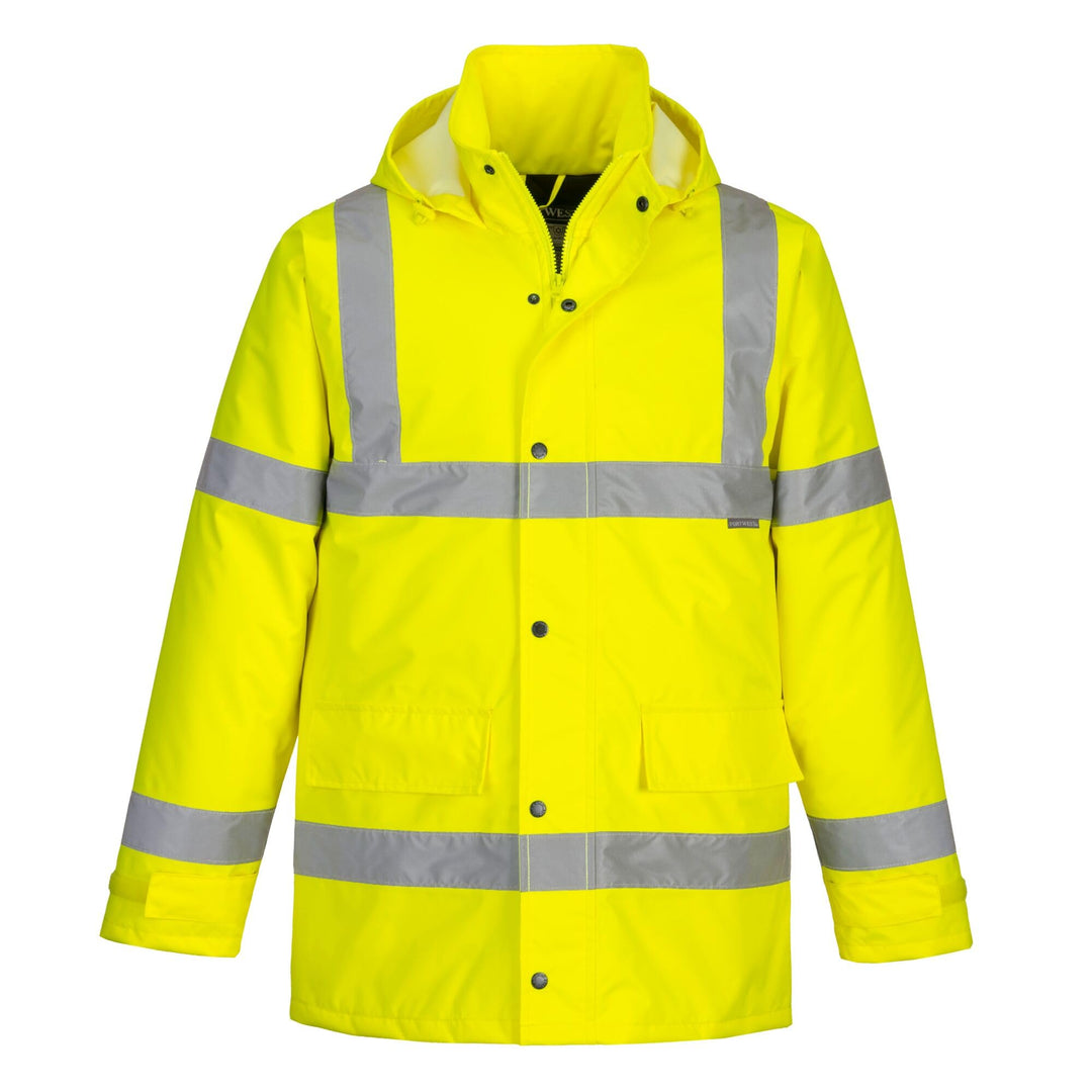 Portwest Giacca Traffic Hi-Vis XXS Gelb, XXS Gelb