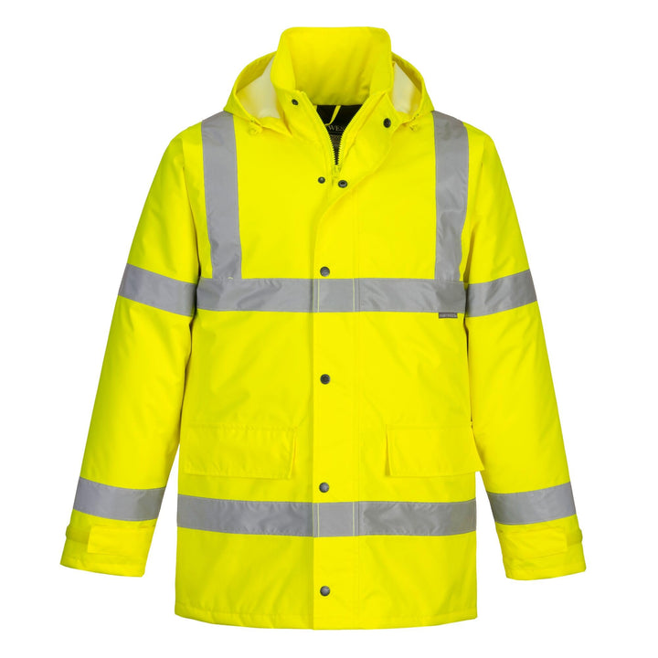 Portwest S460 Wasserdichte Komfort Hi-Vis Winter-Verkehrsjacke Gelb, XL XL Gelb, XL Gelb