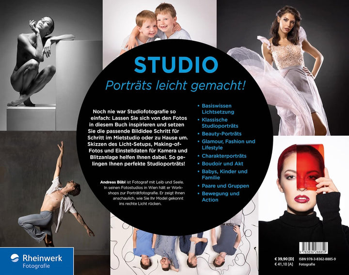 STUDIO: Licht-Setups und Bildideen für gelungene Porträts. Menschen fotografieren im Heim- und Miets