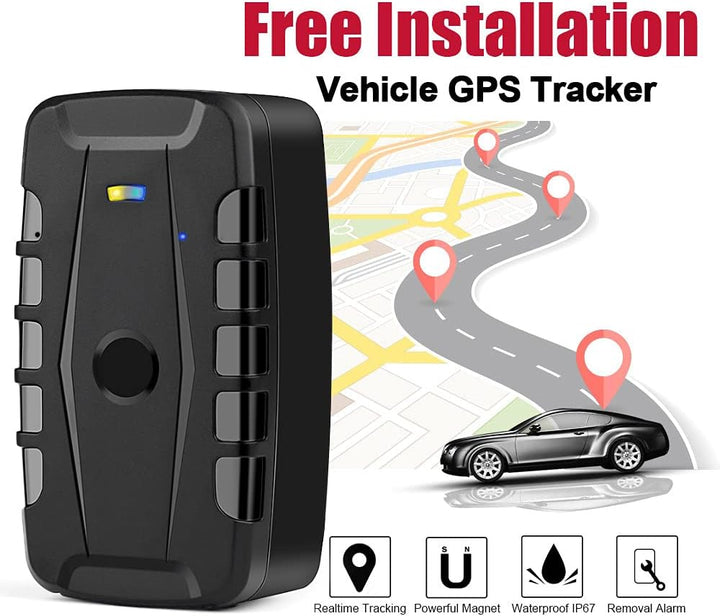 TKMARS TK918 Auto GPS-Tracker, 20000mAh. Langlebiger Akku, Starkes magnetisches Echtzeit-GPS-Trackin