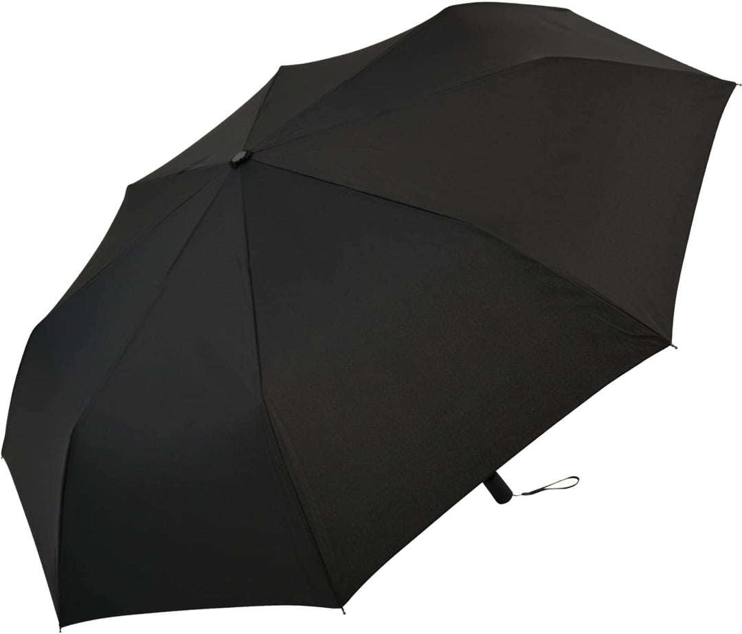 iX-brella Trekking XL Taschenschirm 115 cm gross mit Umhängetasche black, black