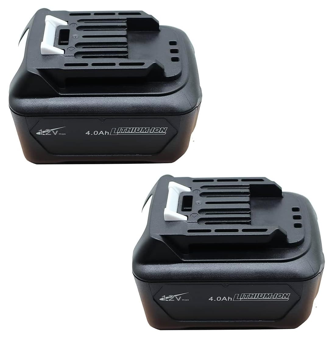 FengWings® 2X 6,0A BL1041B BL1021B Akku, Kompatibel mit Makita 12V Akku BL1015 BL1016 MP100D MP100DZ