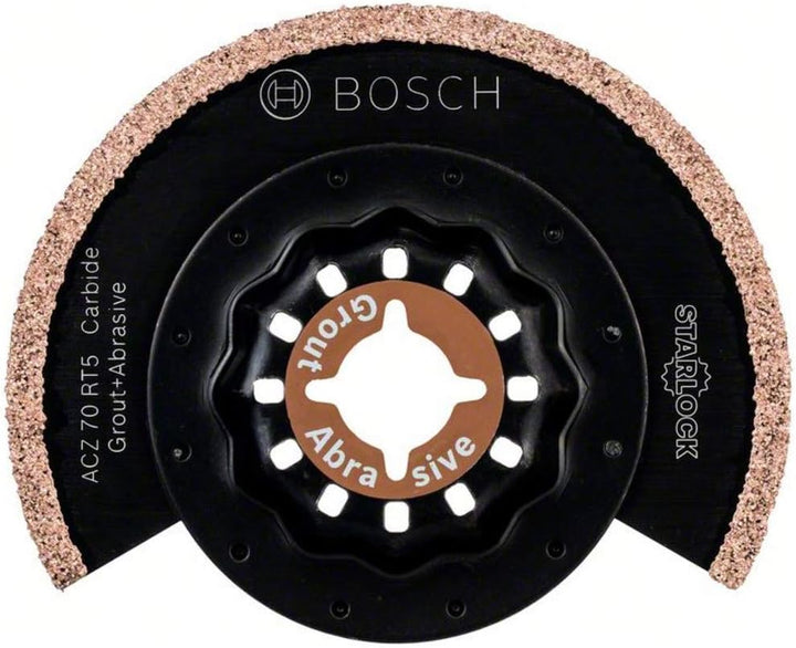 Bosch Professional 1x Segmentsägeblatt ACZ 70 RT5 (für Mörtel, Körnung 50, Ø 70 mm, Zubehör Multifun