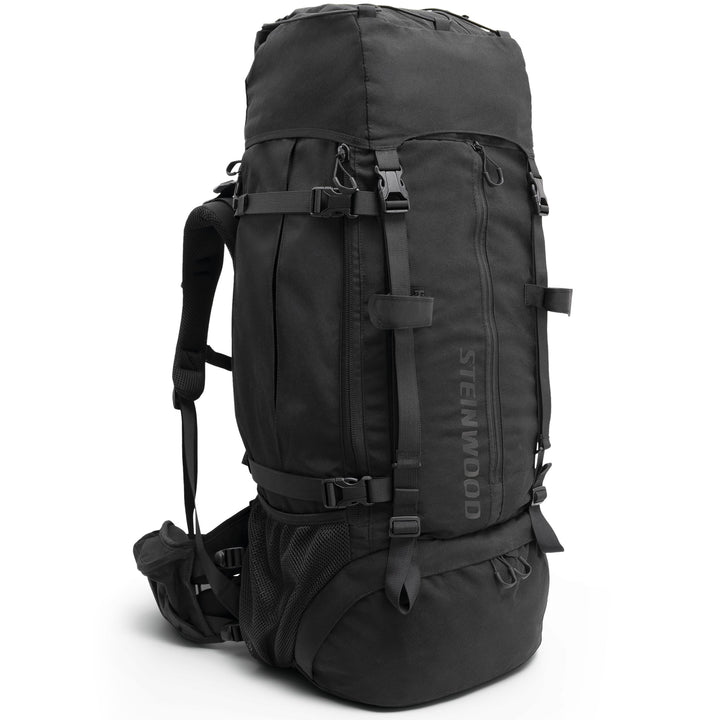 Steinwood Trekkingrucksack 70L (neu 2024), Wanderrucksack, Backpacker-Rucksack, Reiserucksack, wasse