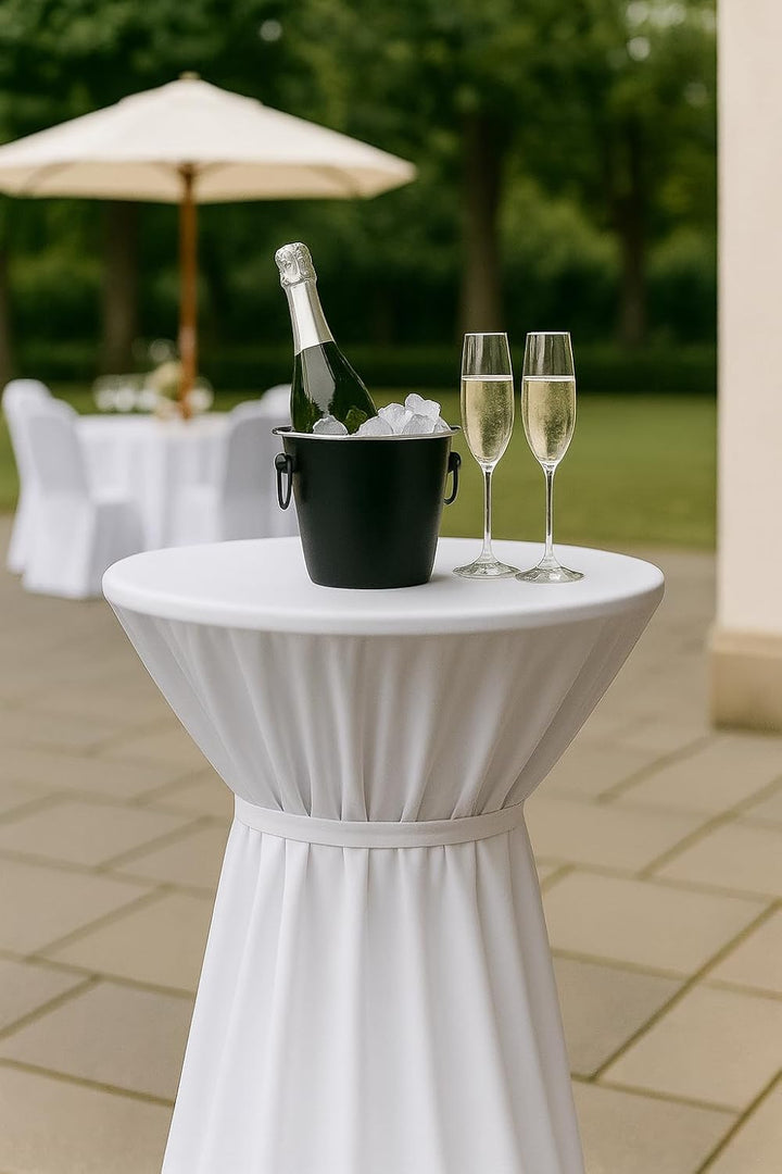 Sektkühler Edelstahl Gross Glänzend/Matt mit Ringgriffen Eimer Weinkühler Champagnerkühler Flaschenk