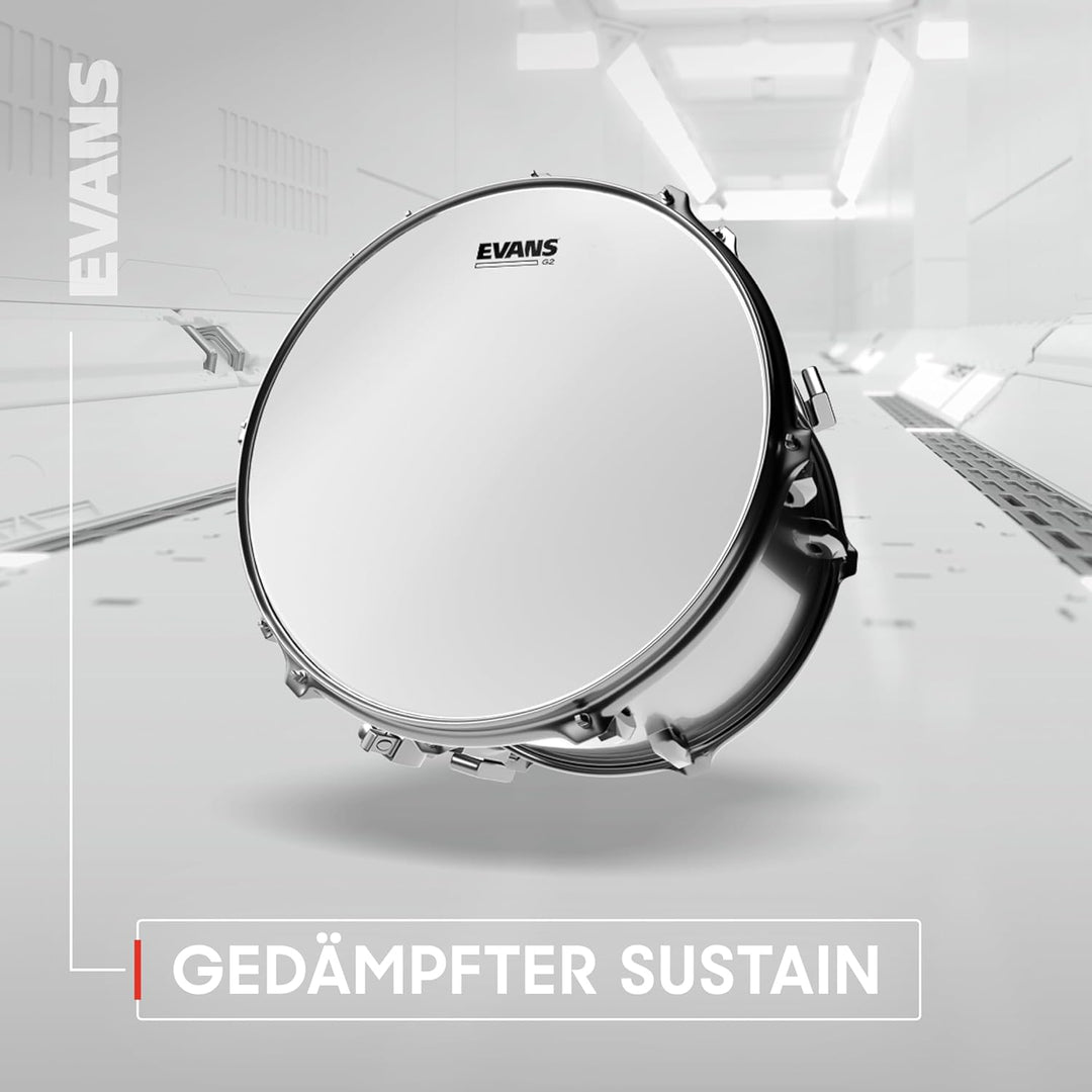 Evans ETP-G2CTD-F G2 (Coated) Fusion Tom Pack 25,4 cm (10 Zoll), 30,4 cm (12 Zoll), 35,5 cm (14 Zoll