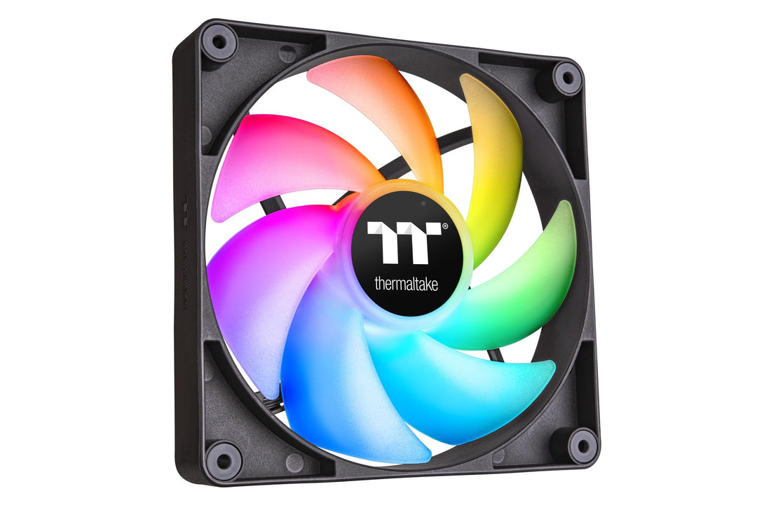 Thermaltake CT140 ARGB Sync PC Cooling Fan | 2 Pack, Schwarz