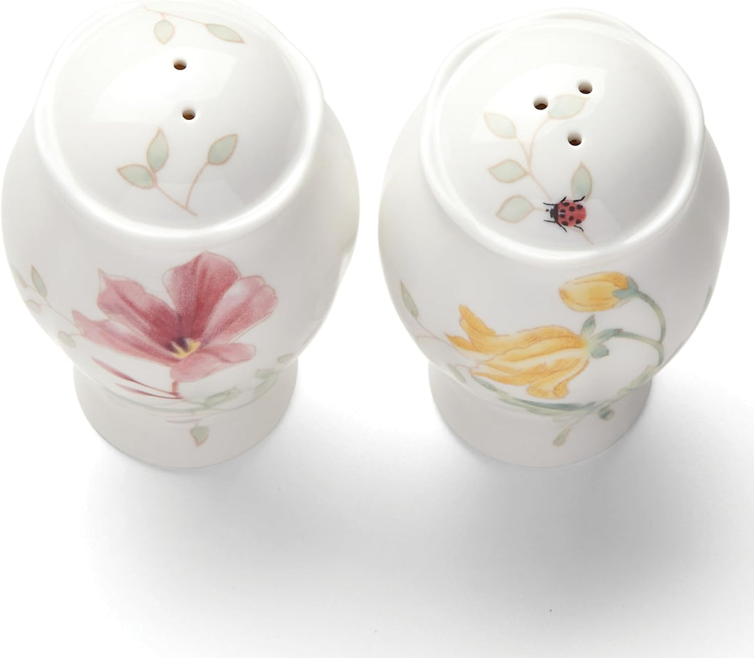 Lenox Salz- und Pfefferstreuer-Set mit Schmetterlingswiese Salz- und Pfefferstreuer, Blumenmuster, S