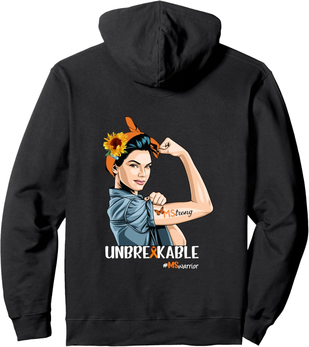 MS Warrior, Bewusstsein für Multiple Sklerose, MS Fighter Pullover Hoodie
