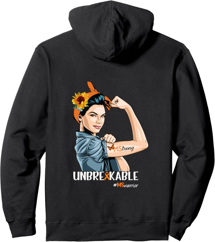 MS Warrior, Bewusstsein für Multiple Sklerose, MS Fighter Pullover Hoodie
