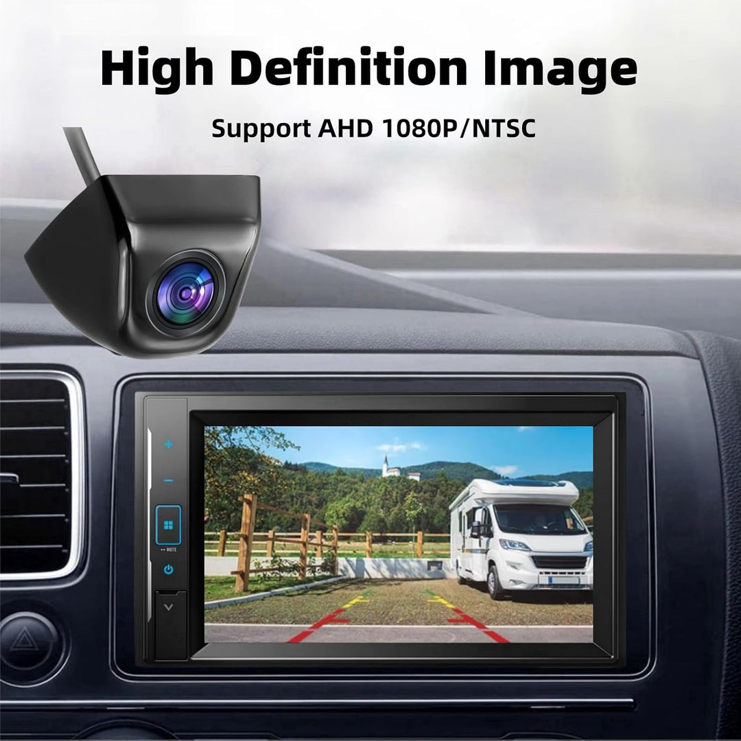 HD1080P/NTSC Front/Seiten/Rückkamera für Auto, IP68 wasserdichte Rückfahrkamera mit Klarer Nachtsich
