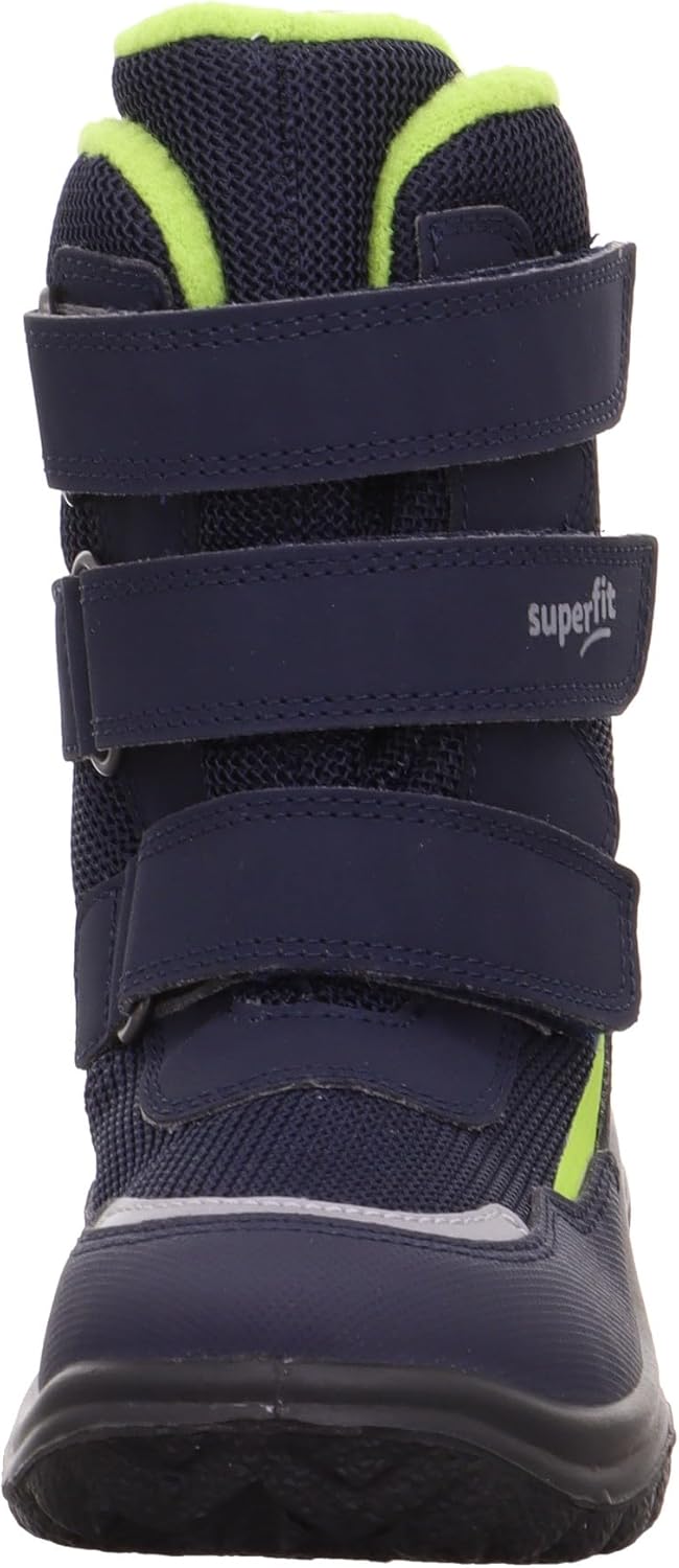 Superfit Jungen Snowcat Warm Gefütterte Gore-tex Schneestiefel 19 EU Weit Blau Grün 8000, 19 EU Weit