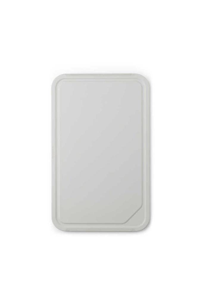 Brabantia Tasty+ Schneidebrett, Kunststoff, Dunk Grau 43L x 26B cm, 43L x 26B cm