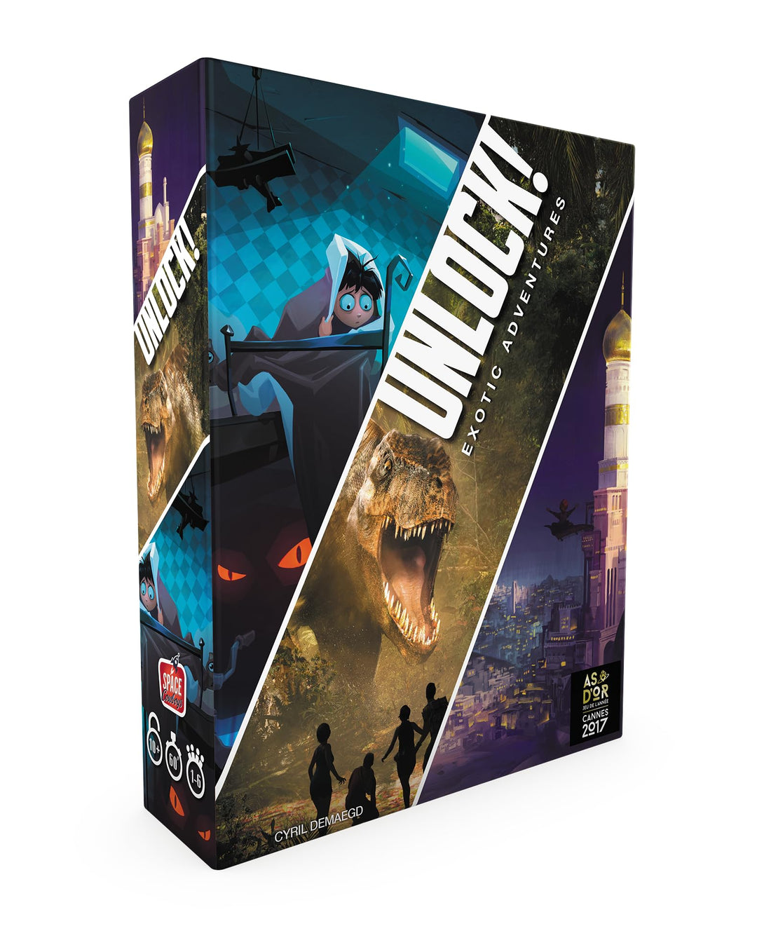 Space Cowboys ASMSCUNLOCK04EN Unlock 4 Exotic Adventures, Multicoloured Entsperren Sie 4! - Exotisch