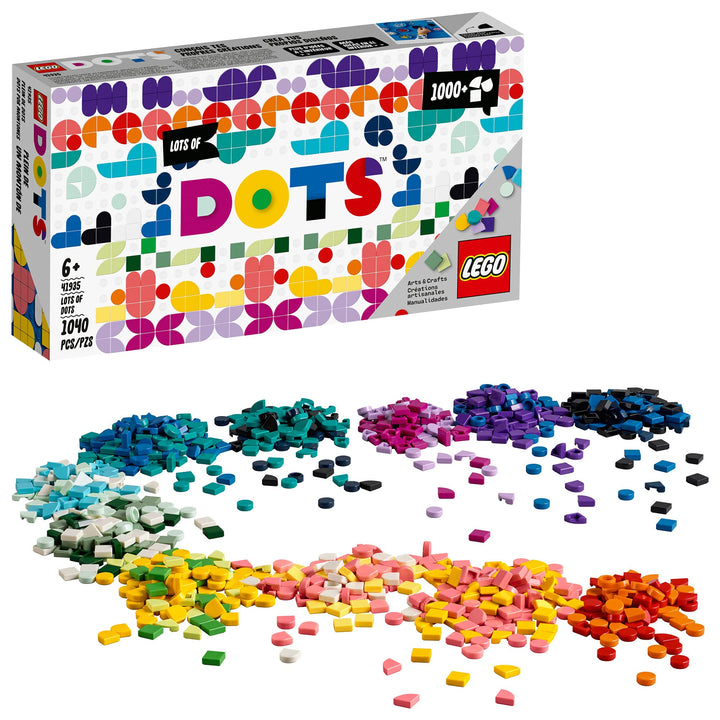 LEGO DOTS Lots of DOTS 41935 DIY Craft Decoration Kit; Makes a Perfect to Inspire Imaginative Play;