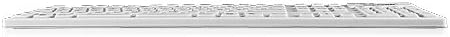 KeySonic KSK-8030 IN (DE) Industrie Tastatur, USB-kabelgebunden, wasserdicht, staubdicht (IP68), Sil