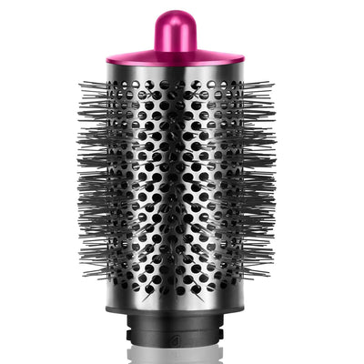 Grosse runde Volumenbürste für Dyson für Airwrap, Rundbürste Volumizer Aufsatzwerkzeug Rose Red, Ros