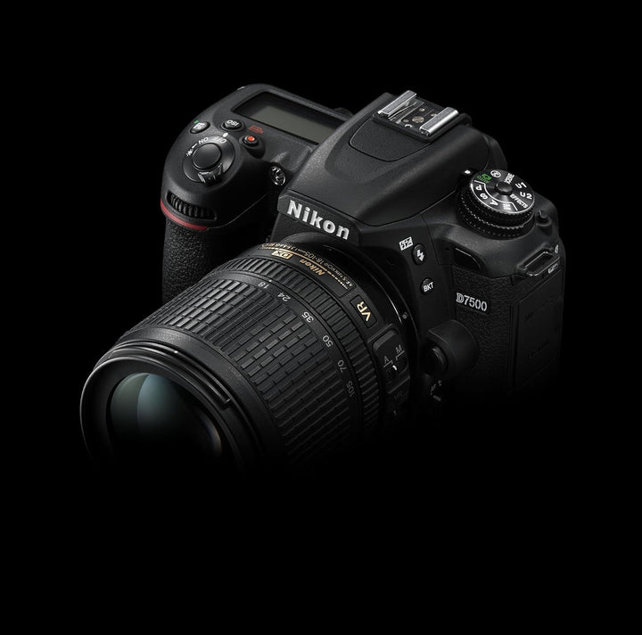 Nikon D7500 Kit AF-S DX 18-105 mm 1:3.5-5.6G ED VR inkl. 18-105 mm 1:3.5-5.6G ED VR Single, inkl. 18