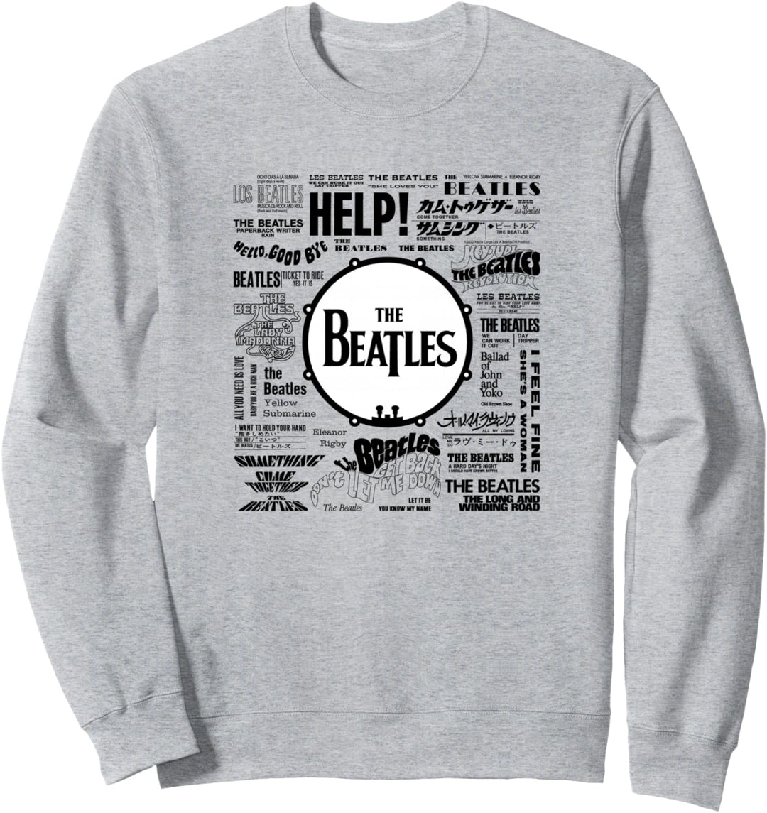 Die Beatles - Beatles Singles Weltkunst Sweatshirt