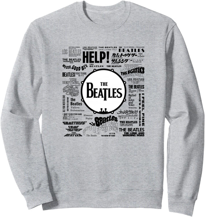 Die Beatles - Beatles Singles Weltkunst Sweatshirt