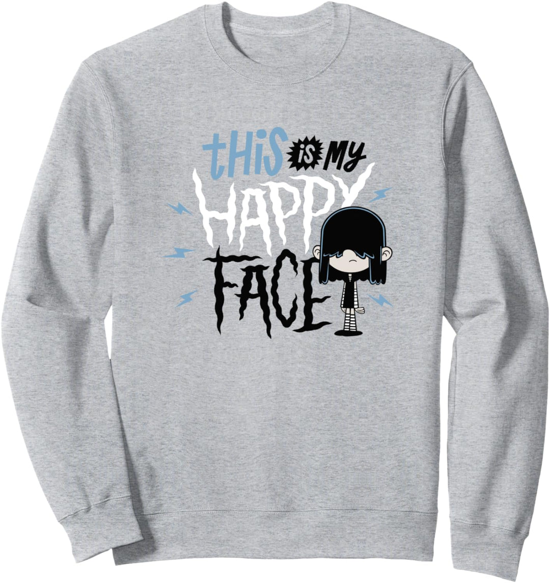 The Loud House Lucy Loud This Is My Happy Face Sweatshirt