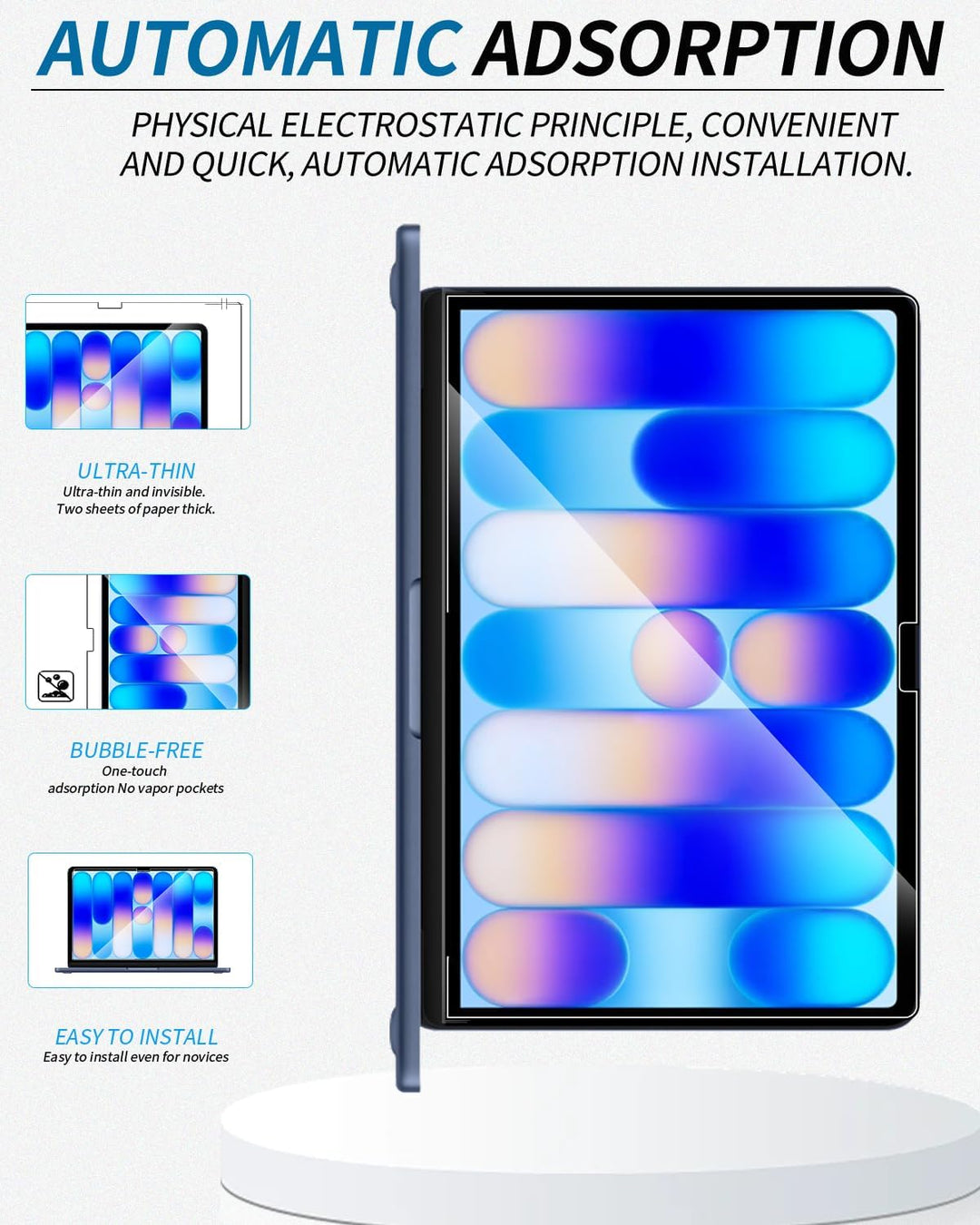 2 Stück Schutzfolie für 13" MacBook Neo Laptop, 9H-Gehärtetes Glas Displayschutz kompatibel mit MacB