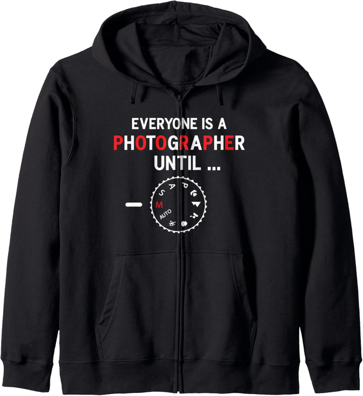 Jeder ist ein Fotograf Bis zum manuellen Modus der Kapuzenjacke