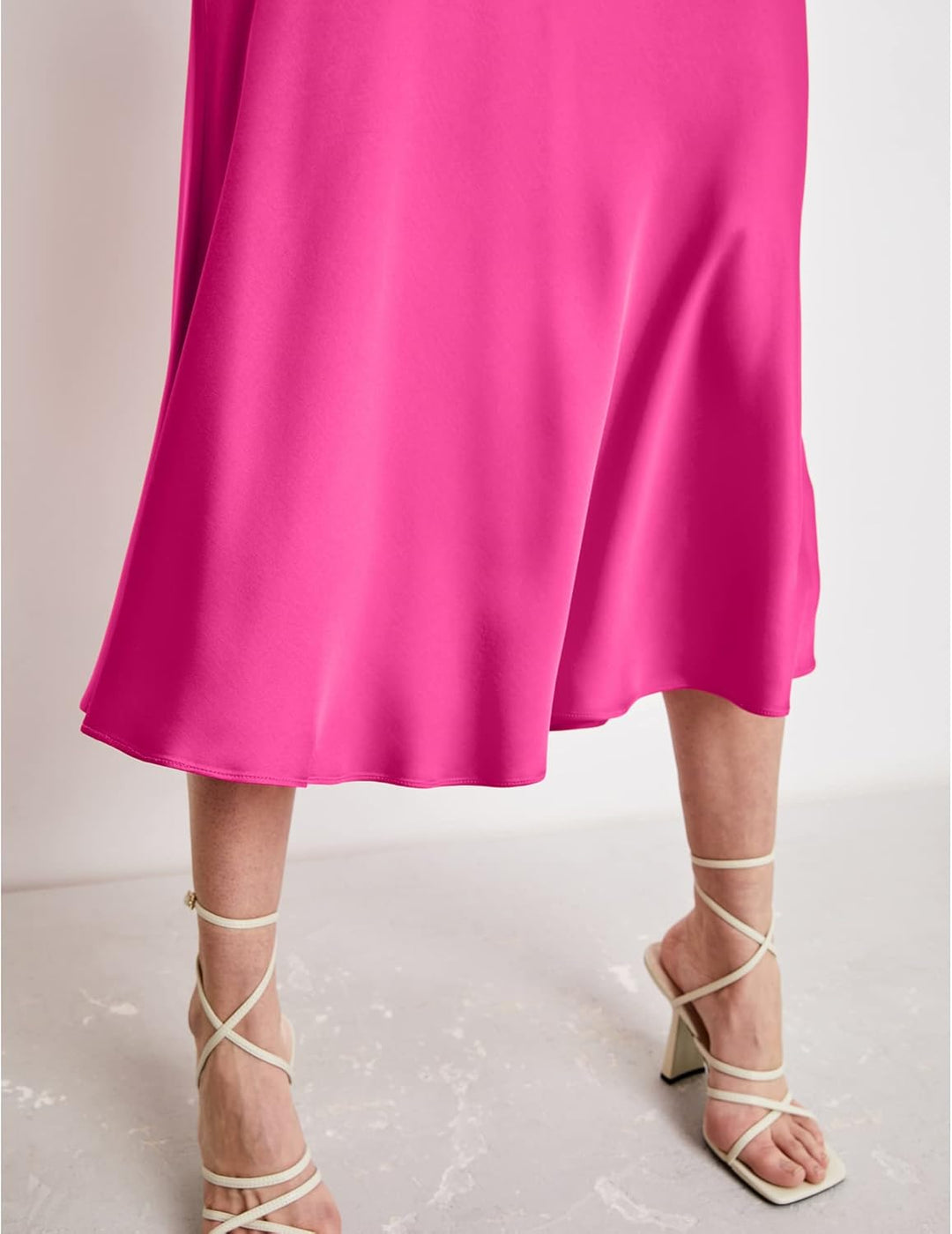 TAIFUN Damen 110010-11104 Rock, Vibrant Magnolia, 48