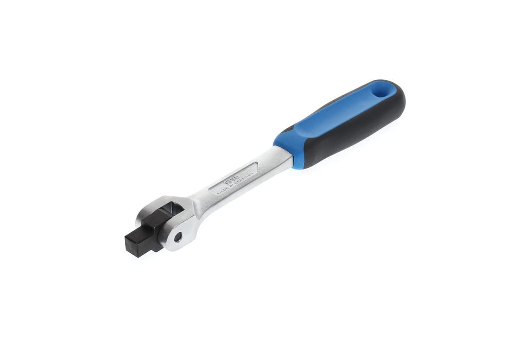 GEDORE Gelenkgriff, 1/2 Zoll, 12,5 mm 4-kant Antrieb, Steckgriff mit Schwenkkopf, 2-Komponenten-Grif