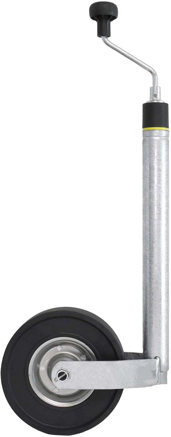 The Drive | Premium Anhänger-Stützrad Ø48 mm mit integrierter Stützlastanzeige | 150 kg Tragkraft –