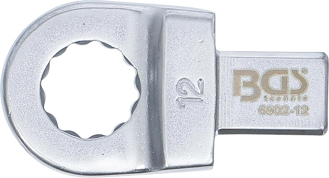 BGS 6902-12 | Einsteck-Ringschlüssel | 12 mm | Aufnahme 9 x 12 mm, 12 mm