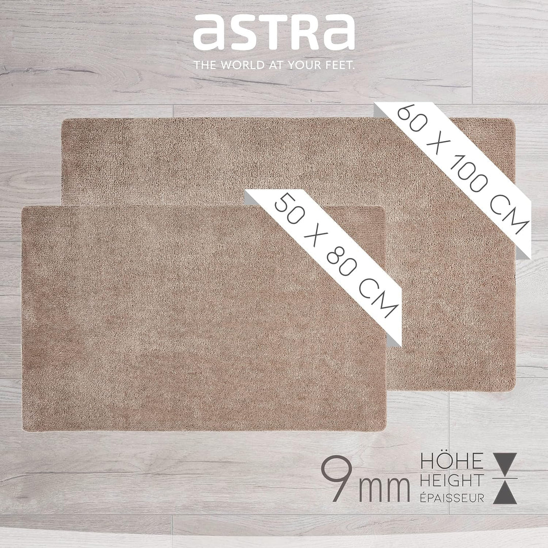 Astra Fussmatte innen rutschfest - Pflegeleichte Schmutzfangmatte waschbar - Türmatte PVC-frei Saube