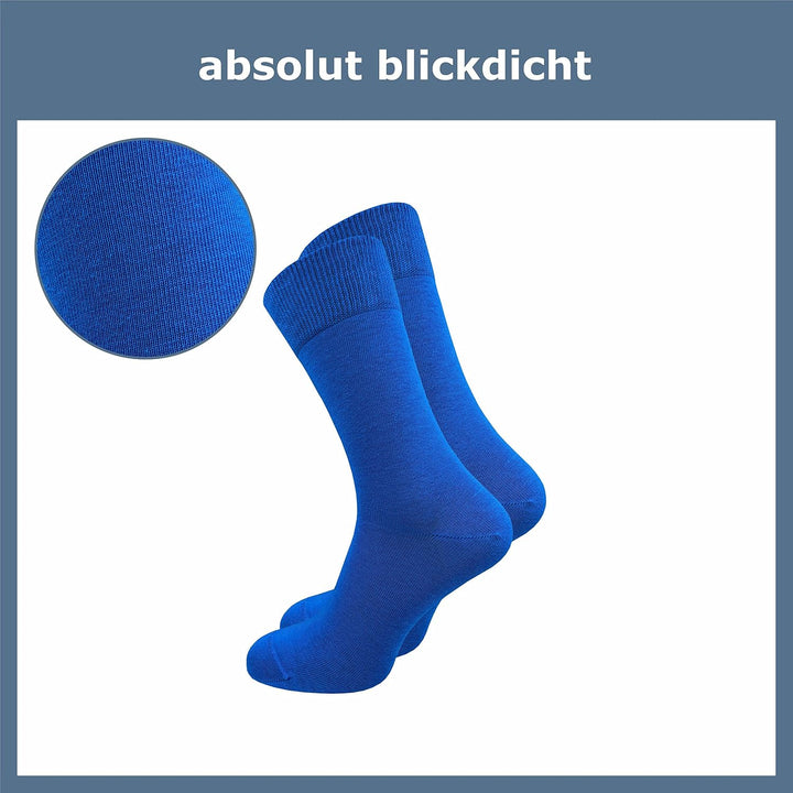 ca·wa·so Herren Socken aus 100% Baumwolle | Reine Baumwollsocken im 10er-Set | Freizeitsocken ohne N