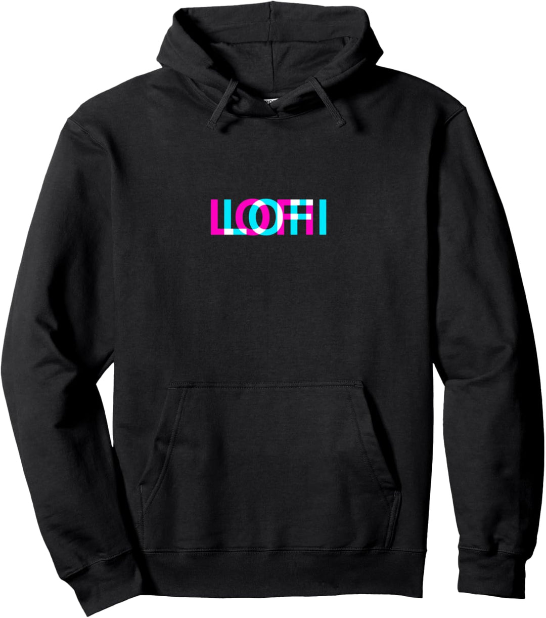 Lofi Hip Hop Chill Vaporwave Outrun Synthwave Retrowave 90s Pullover Hoodie