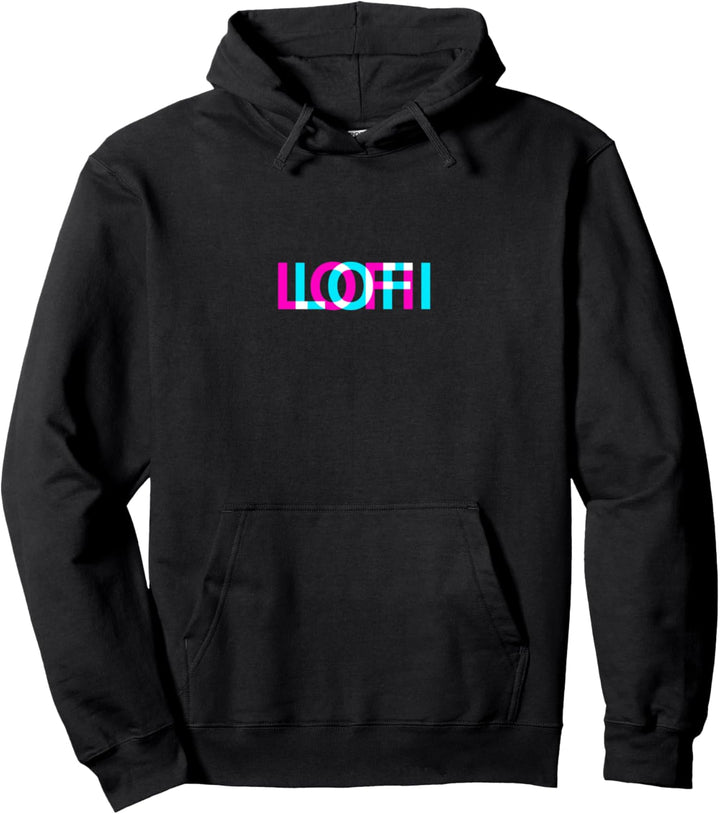 Lofi Hip Hop Chill Vaporwave Outrun Synthwave Retrowave 90s Pullover Hoodie