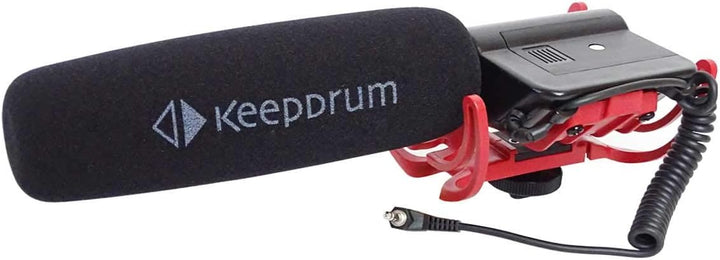 Rode VideoMic Rycote Richtmikrofon Kameramikrofon + keepdrum KDWSVM Popschutz VideoMic Rycote + KDWS