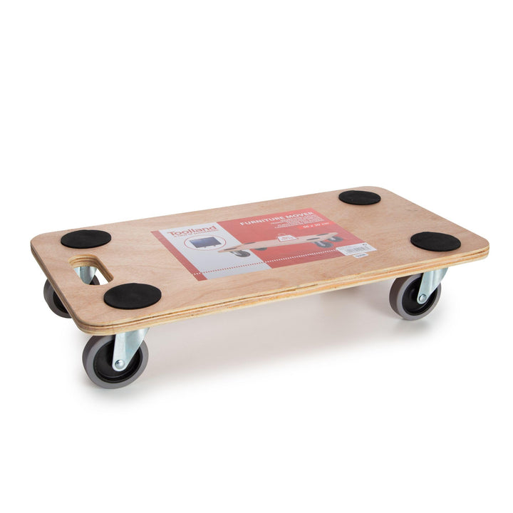TOOLLAND - QT106 Sperrholz Transport-Roller, 150 kg Maximal Tragkraft, 56 cm Länge x 30 cm Breite 17