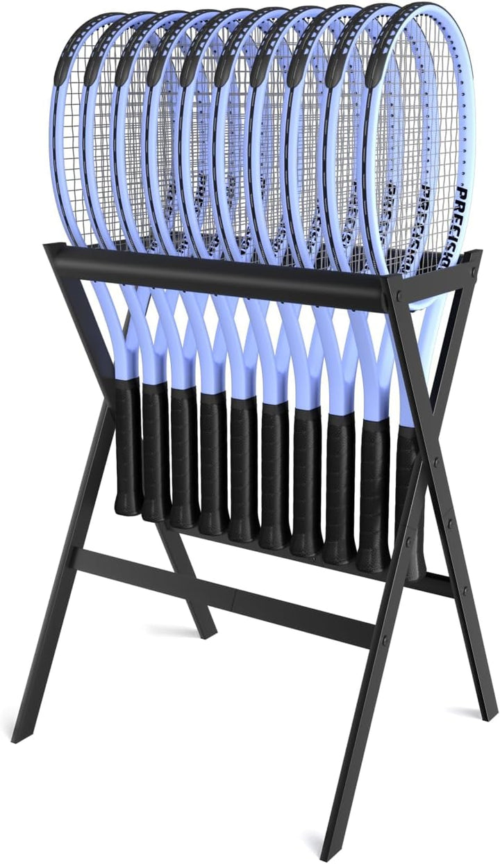 Tennisschlägerständer, Tennisschläger-Halter, Tennisschläger-Aufbewahrung, langlebig und verstaubar,