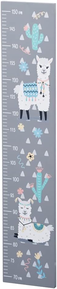 Kesper | Kindermesslatte, Material: Spanplatte, Masse: B: 85 x T: 17 x H: 1,5 cm, Farbe: Alpaka | 17