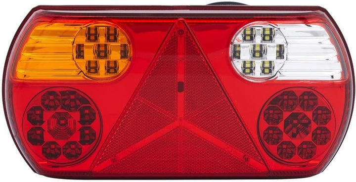 HELLA - Heckleuchte - Valuefit - LED - 24V - Anbau/geschraubt - Lichtscheibenfarbe: mehrfarbig - Ste