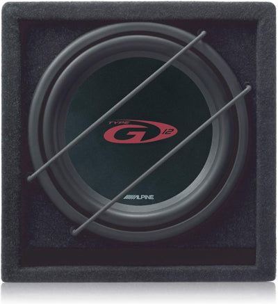 Alpine SBG-1244BR car subwoofer Pre-Loaded subwoofer 250 W