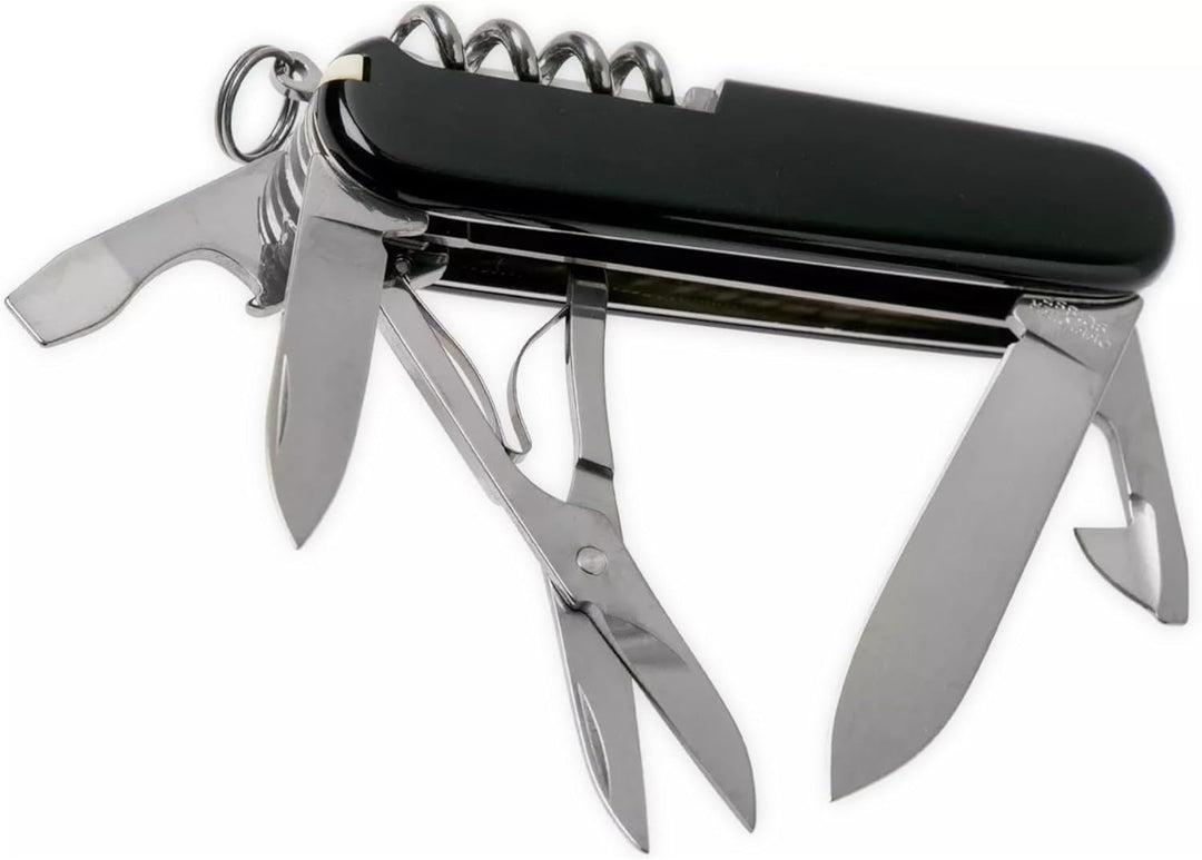 Victorinox Schweizer Taschenmesser Huntsman, Multitool, Swiss Army Knife mit 15 Funktionen, Klinge,