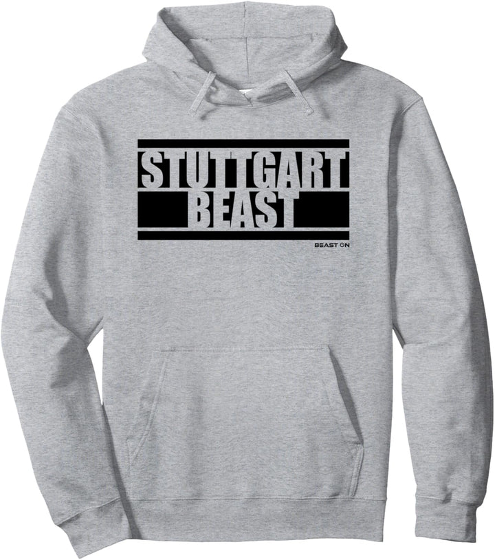 Stuttgart Beast Fitness Training Gym Motivation Sprüche Pullover Hoodie