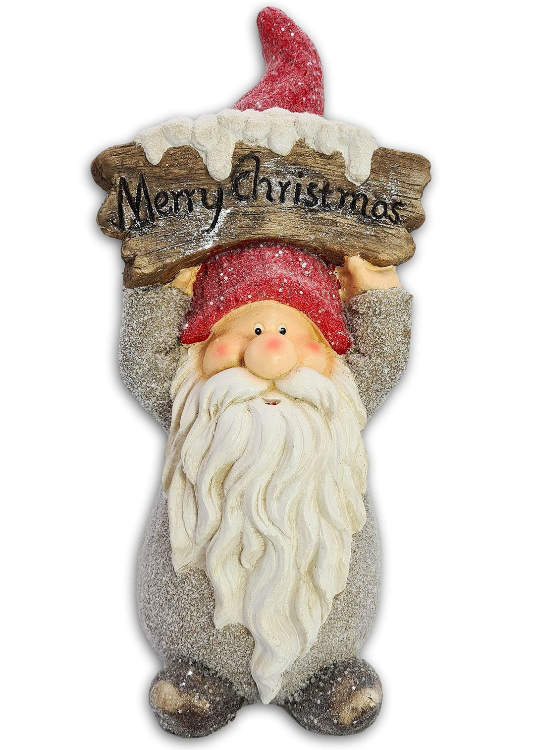 Wichtelstube-Kollektion XXL Wichtel Figur Dekofigur Garten Weihnachten MGO 51cm