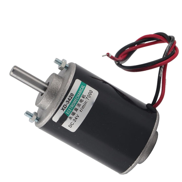 XD-3420 12/24V 30W Permanentmagnet Gleichstrommotor Hochgeschwindigkeits reversibler elektrischer Ge