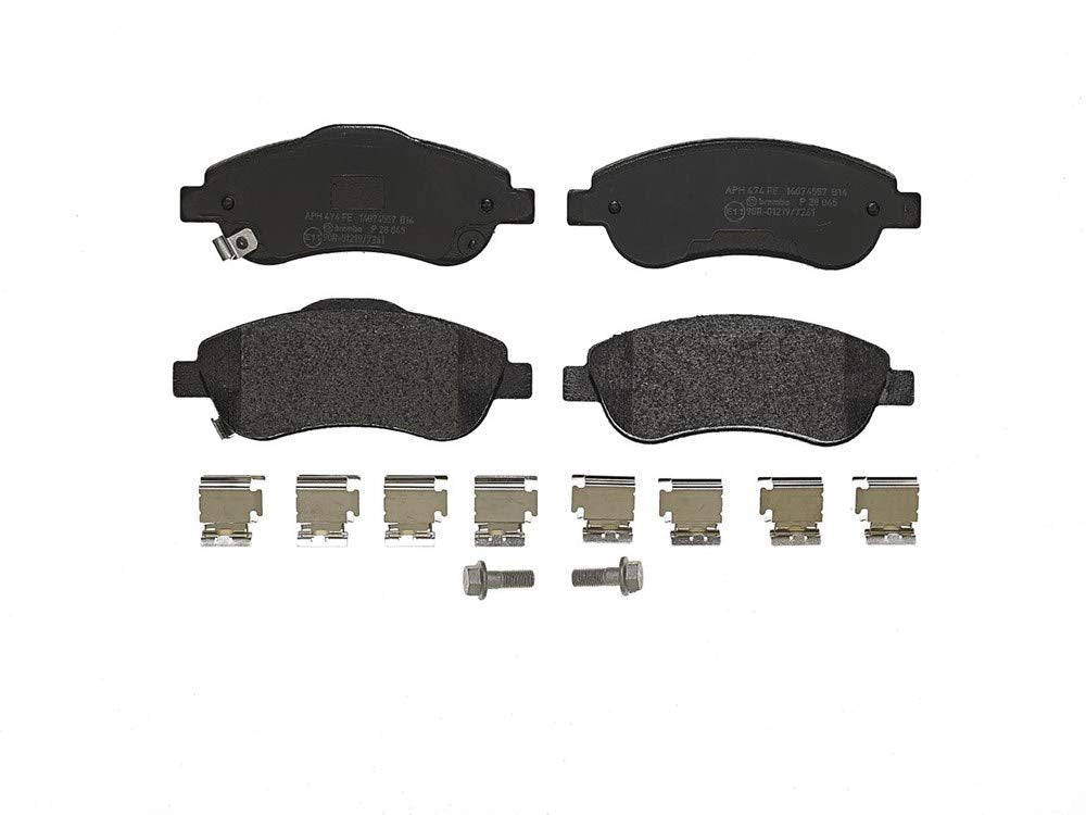 Brembo P 28 045 Bremsbelagsatz, Scheibenbremse - (4-teilig)