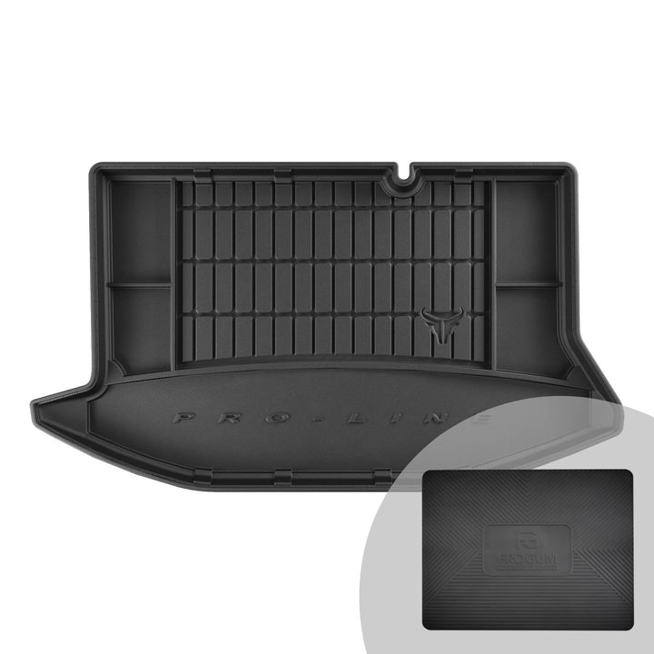 FROGUM ProLine 3D Gummimatte Exklusive Auto Kofferraummatte Kofferraumwanne für Ford Fiesta VI 2008-